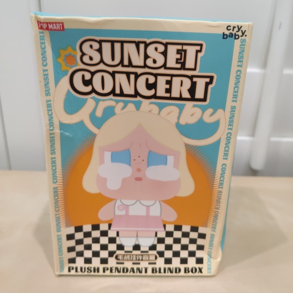 Pop‎ Mart Crybaby Sunset Concert Series Plush Pendant Blind Box - New